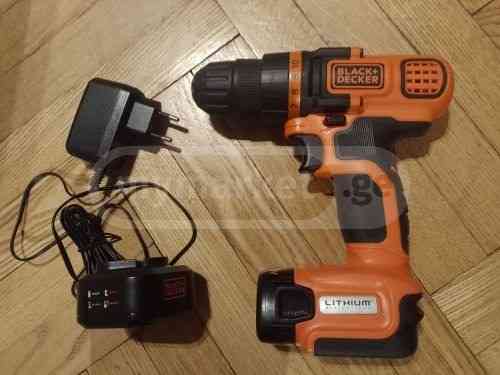 ელექტრო ხრახნდამჭერი BLACK+DECKER თბილისი