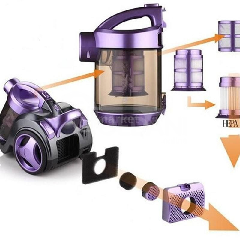 Пылесос Haeger с моющимся контейнером Мощность 1200 Вт. Тбилиси - изображение 1