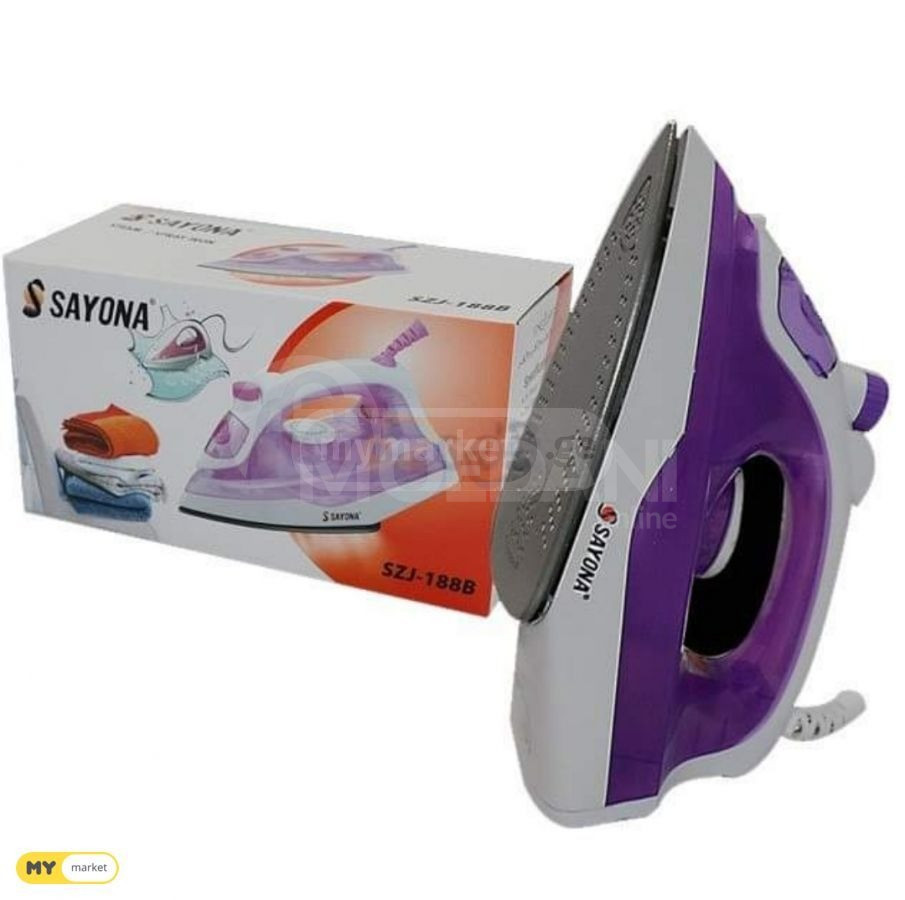 SAyona iron with steam function, Teflon sole. Tbilisi - photo 1