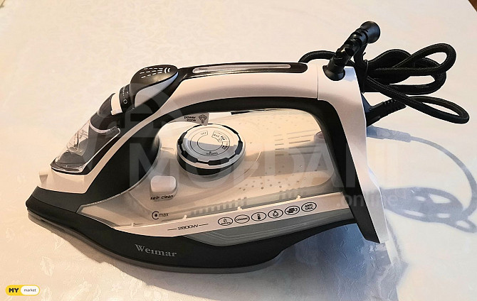 WEIMAR smart iron with anodized base, strong steam function Tbilisi - photo 1