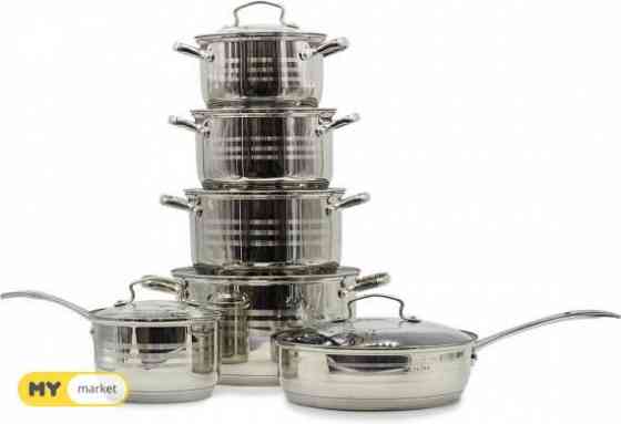 ✅ Набор чайников из нержавеющей стали. ✅ Бренд: ВИКАЛИНА 18 Тбилиси