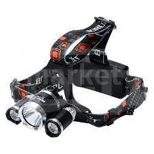 Фонарик налобный фонарь высокой мощности 3*cree t6 Тбилиси - изображение 1