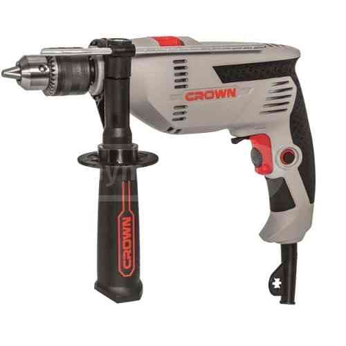 ელექტრო ბურღი (დრელი) ჩაქუჩით CROWN CT10128 600w თბილისი
