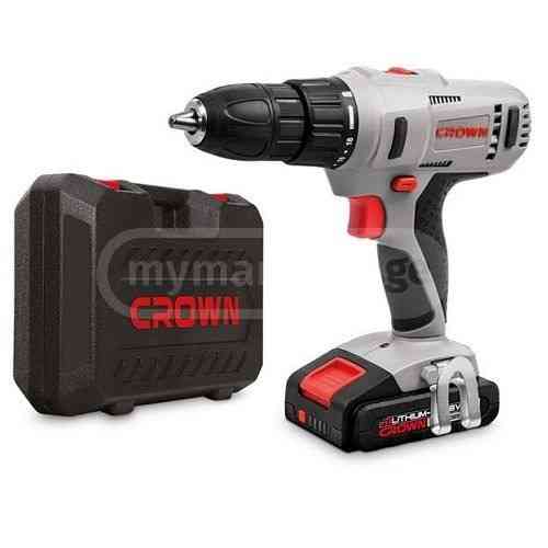 ელექტრო ხრახნდამჭერი შურუპავიორტი crown ct21056lh თბილისი