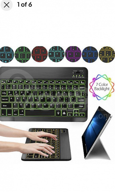 Wireless buetooth კლავიატურა Тбилиси - изображение 3