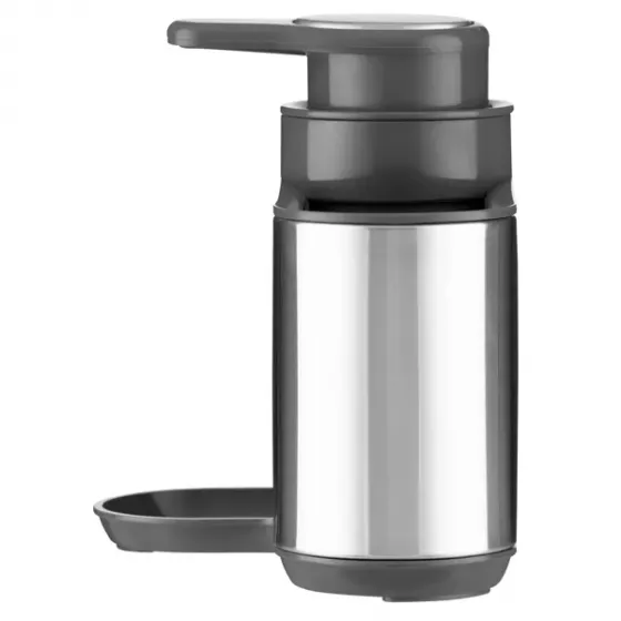 Дозатор для мыла Ardesto Arhb3102Gs, минималистичный дизайн, органайзер для моющих средств, серый. Тбилиси