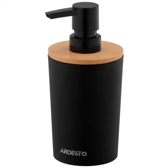 Дозатор для мыла Ardesto Arhb3104Bb Minimalism, 0,38 л, черный Тбилиси