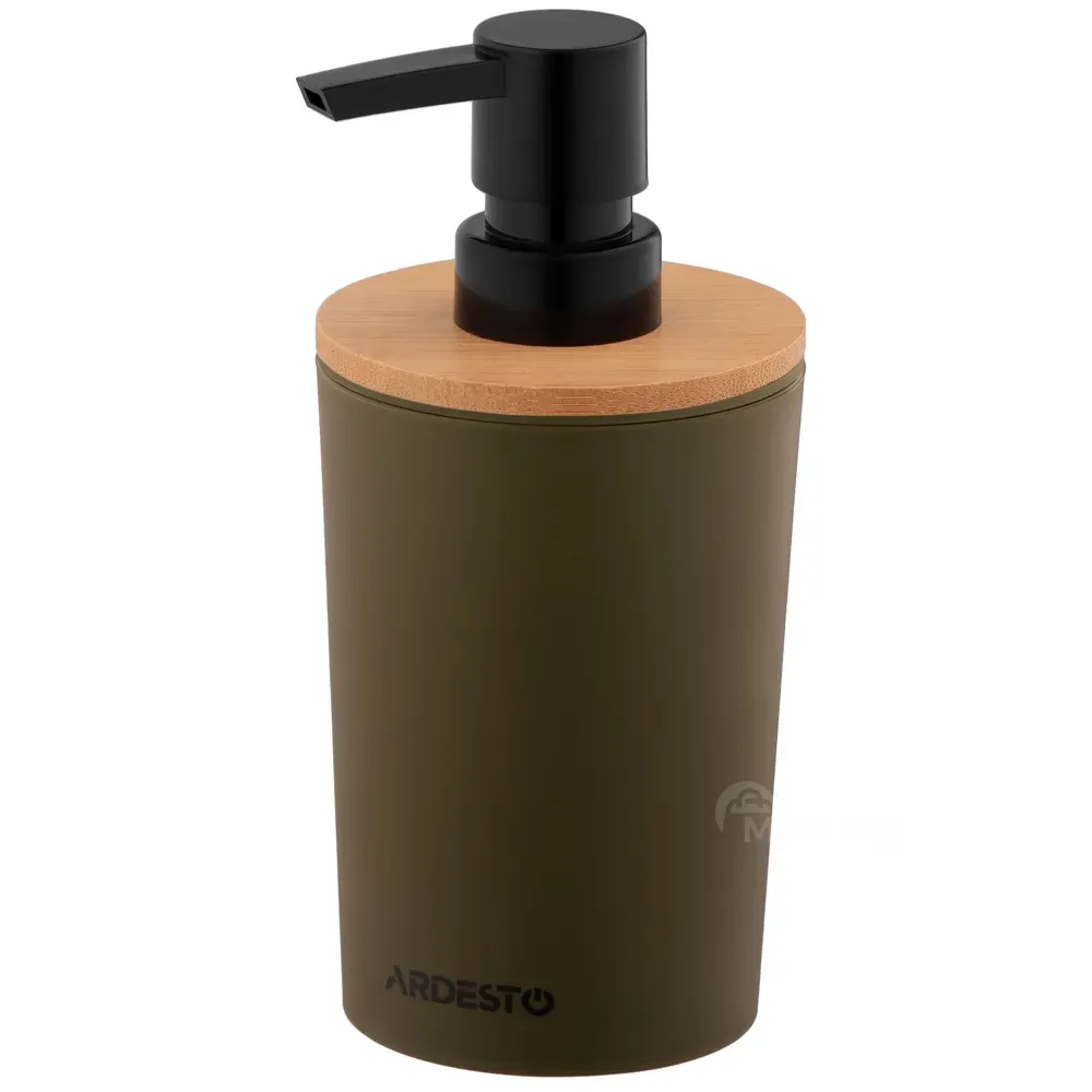 Дозатор для мыла Ardesto Arhb3104Bb Minimalism, 0,38 л, темно-зеленый. Тбилиси - изображение 1