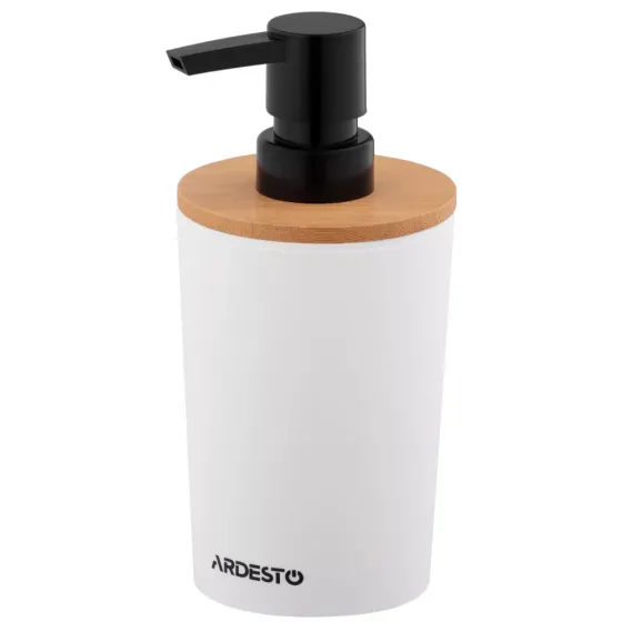 Дозатор для мыла Ardesto Arhb3104Bb Minimalism, 0,38 л, белый. Тбилиси