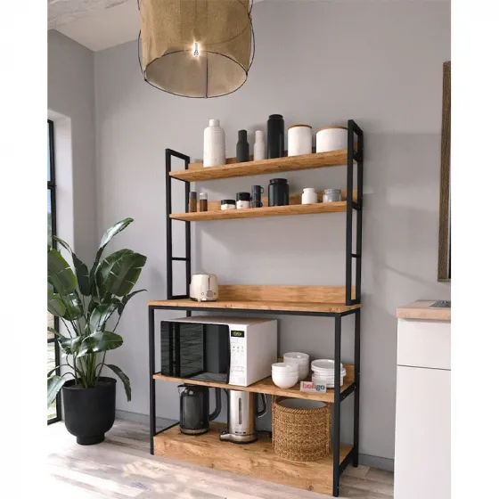 Деревянный стол Bofigo с текстурой сосны (160,7*101*17,8 - 35 см) Тбилиси