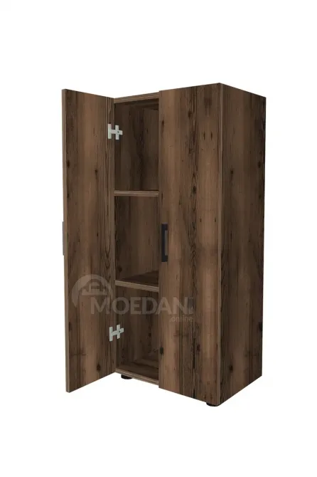 Трехъярусный многофункциональный шкаф с отделкой под дерево BF-770 (108,3 см x 49 см x 32 см) Тбилиси - изображение 2