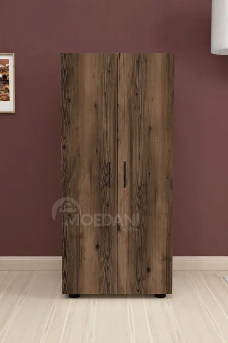 Трехъярусный многофункциональный шкаф с отделкой под дерево BF-770 (108,3 см x 49 см x 32 см) Тбилиси - изображение 1