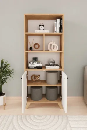 Книжный шкаф BF-663 (157*64*30 см) Тбилиси