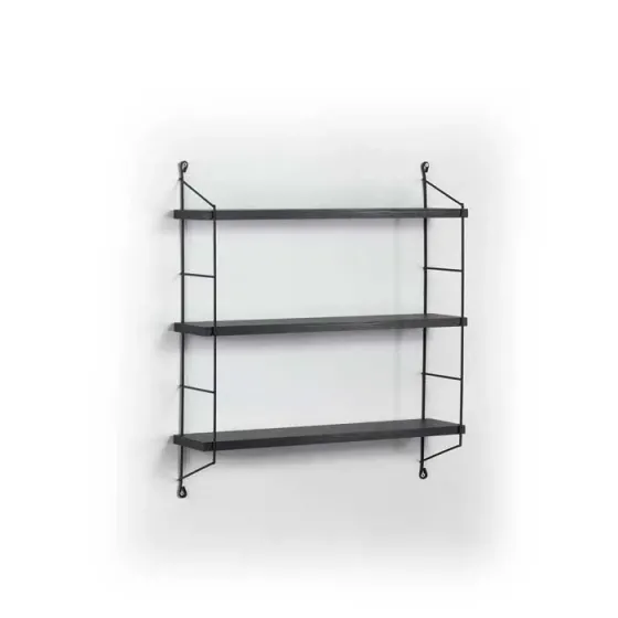 Прямоугольная полка Comfort Room Neelix Triple Shelf (черная) Mt191105 (67*56*15 см) Тбилиси