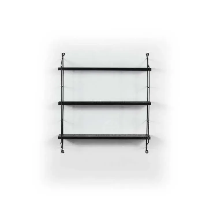 Прямоугольная полка Comfort Room Neelix Triple Shelf (черная) Mt191105 (67*56*15 см) Тбилиси - изображение 3