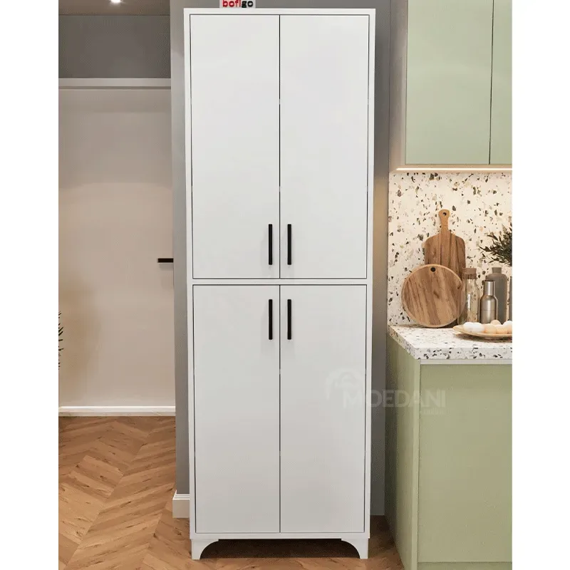 6-ярусный многофункциональный шкаф с 4 дверцами BF-778 (186,7 см x 62,6 см x 35,8 см) Тбилиси - изображение 2