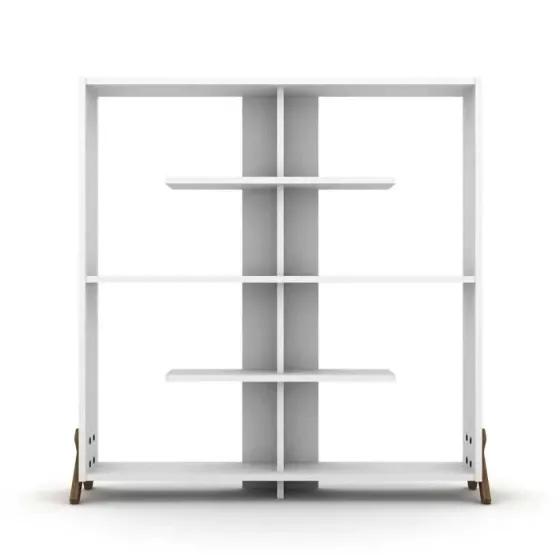 Книжный шкаф Comfort Room Kipp (орехово-белый) Rf170201 (113*28*115 см) Тбилиси