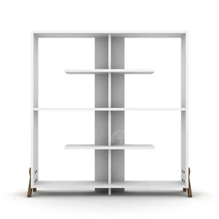 Книжный шкаф Comfort Room Kipp (орехово-белый) Rf170201 (113*28*115 см) Тбилиси - изображение 1