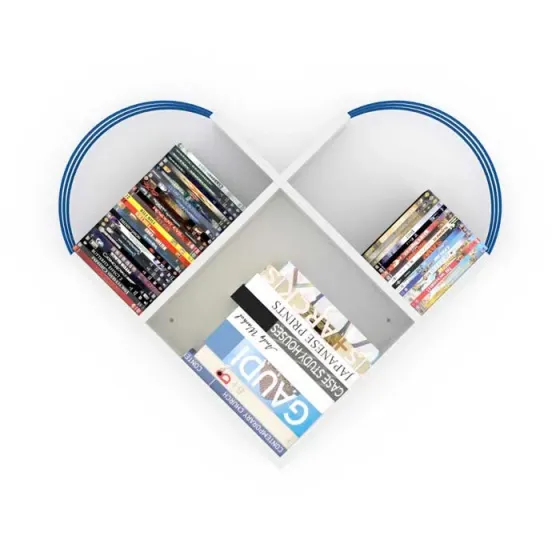 Полка для туалетного столика (бело-синяя) Rf170506 (89*18*74 см) Тбилиси