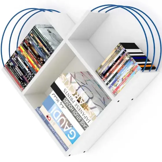 Полка для туалетного столика (бело-синяя) Rf170506 (89*18*74 см) Тбилиси