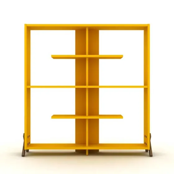 Книжный шкаф Comfort Room Kipp (орехово-желтый) Rf170202 (113*28*115 см) Тбилиси