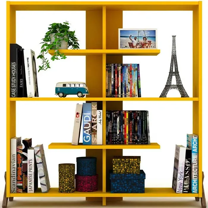 Книжный шкаф Comfort Room Kipp (орехово-желтый) Rf170202 (113*28*115 см) Тбилиси - изображение 1