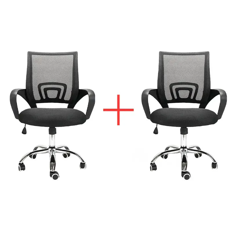 Საოფისე სკამი ბადისებრი საზურგით გორგოლაჭებზე AJ-Oc01 (Black) (2X) თბილისი - photo 1