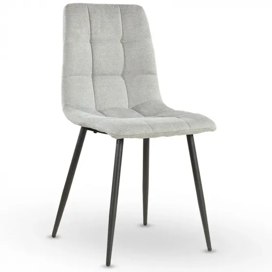 Ღია ნაცრისფერი სკამი რკინის კარკასით Gdc895-10 (44*55.5*89 სმ) თბილისი