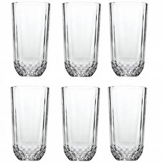 Წვენის ჭიქების ნაკრები Pasabahce 8693357376168 (6Pcs, 340Ml) თბილისი