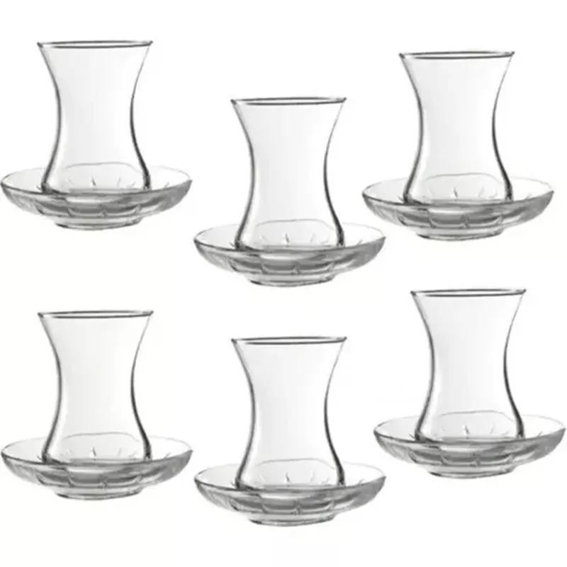 6 ცალიანი ჩაის ჭიქების ნაკრები Pasabahce (120Ml, 6Pcs) თბილისი - photo 1