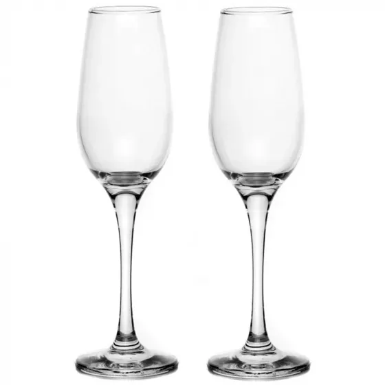 Შამპანურის ჭიქების ნაკრები Pasabahce (2Pcs, 210Ml) თბილისი