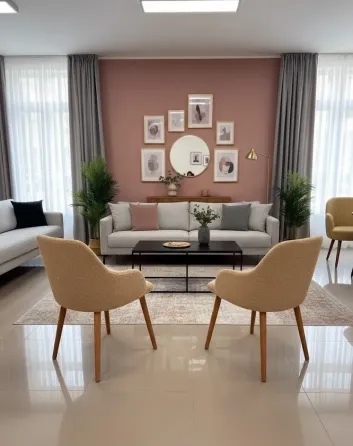 Სავარძელი კრემისფერი (Mh1118) თბილისი