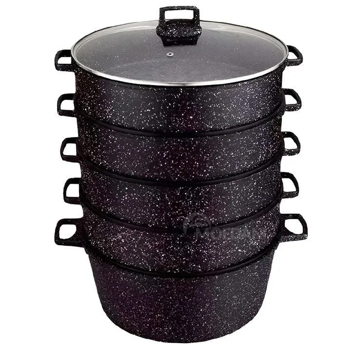 Ქვაბების ნაკრები 8 ცალი Uakeen VK-29 Black თბილისი - photo 1