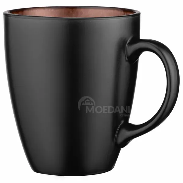 Ჭიქა Ardesto Ar2938Bb Bolzano, 0.38L, MUG, Black/Brown თბილისი - photo 2
