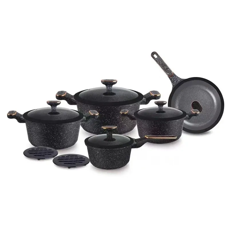 Ქვაბების ნაკრები 5 ცალი Ucclife Uc1713 Black თბილისი - photo 1