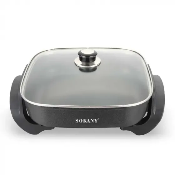 Ელექტრო ტაფა Sokany SK-2005 (1500 W, 5.5 L) Black თბილისი