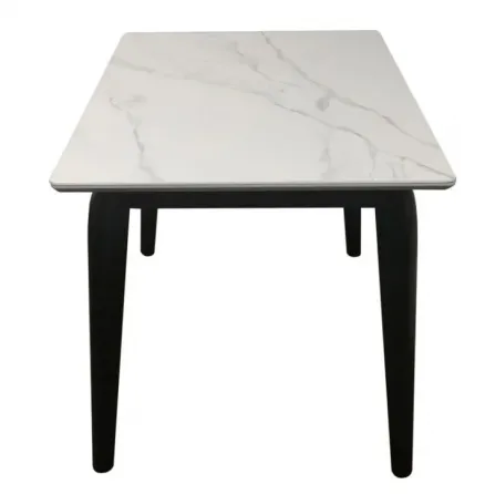 Სამზარეულოს გასაშლელი მაგიდა 1536-T თეთრი თბილისი