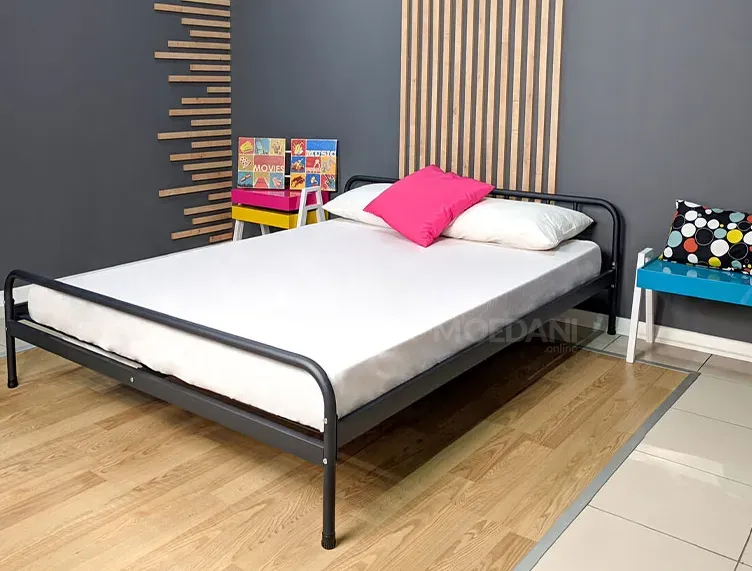 Ორადგილიანი საწოლი Mm935 (160*200, შავი) თბილისი - photo 1