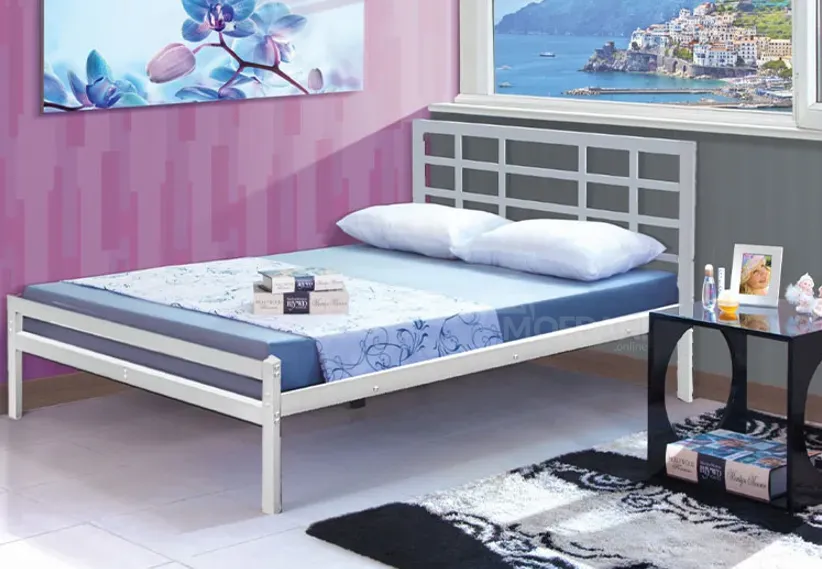 Ორადგილიანი საწოლი Mm938 (160*200, თეთრი) თბილისი - photo 1