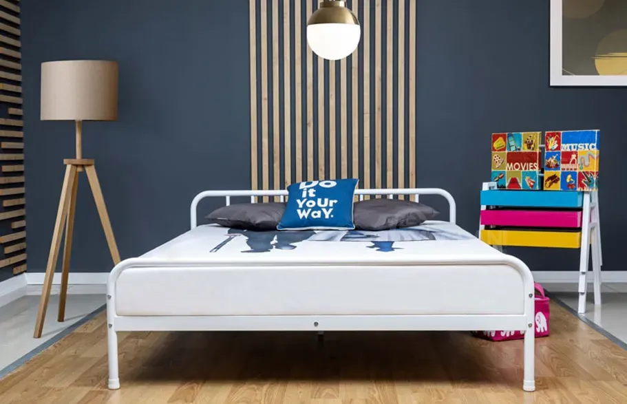 Ორადგილიანი საწოლი Mm934 (160*200, თეთრი) თბილისი - photo 1