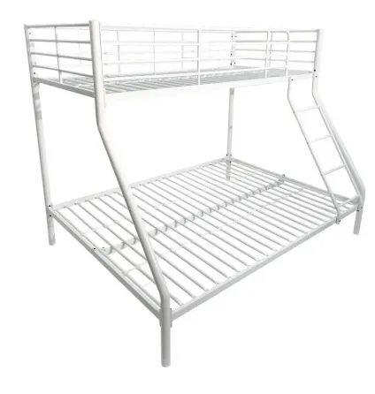 Ორსართულიანი საწოლი Mm948 (140*200-90*200, თეთრი) თბილისი