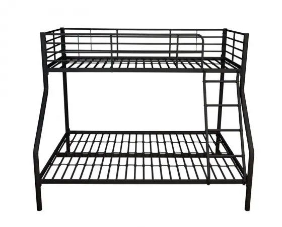 Ორსართულიანი საწოლი Mm947 (140*200-90*200, შავი) თბილისი