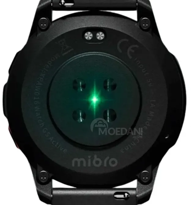 Სმარტ საათი Xiaomi Mibro Watch GS (1.3", 360X360) Active Black თბილისი - photo 3