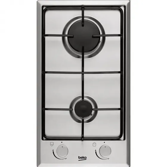 Ჩასამონტაჟებელი გაზის ზედა პანელი 2 კამფორიანი Beko Hdcg 32220 FX თბილისი
