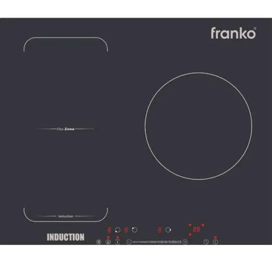 Ჩასაშენებელი ინდუქციური ქურის ზედაპირი Franko FIH-1180 (2500W/2000W/1500W) თბილისი