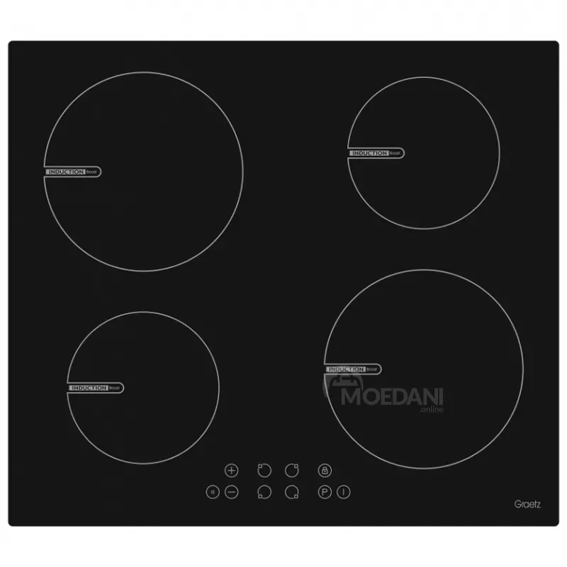 Ჩასაშენებელი ქურის ზედაპირი Graetz Bh60In4 თბილისი - photo 1