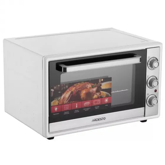 Ელექტრო ღუმელი Ardesto MEO-F60W, 2000W, 60L, Electric Oven, White თბილისი