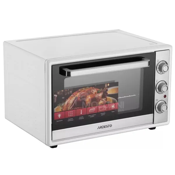 Ელექტრო ღუმელი Ardesto MEO-F60W, 2000W, 60L, Electric Oven, White თბილისი - photo 6