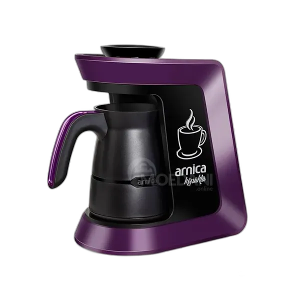 Кофеварка Arnica Ih32054, 650 Вт, 0,3 л, фиолетовая. Тбилиси - изображение 3