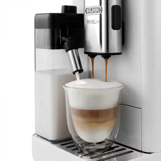 Кофемашина эспрессо Delonghi Exam440.55.W Rivelia (1450 Вт, 1,4 л) Тбилиси